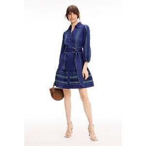 Towns Dress blue SHOSHANNA Size 2 MSRP $395.00